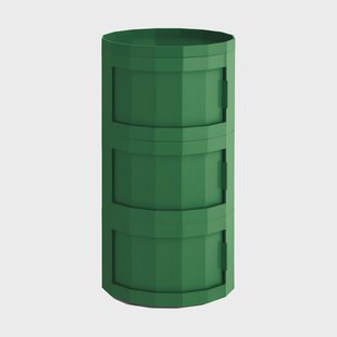 HAY Facet Cabinet 30 bijzettafel Spinaziegroen