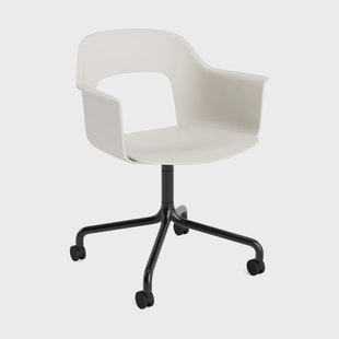 HAY Layout Armchair 261 fauteuil Wit-zwart