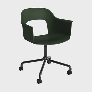 HAY Layout Armchair 261 fauteuil Pastelgroen-zwart