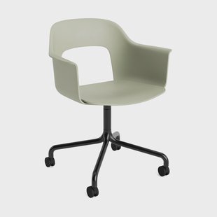 HAY Layout Armchair 261 fauteuil Flessengroen-zwart