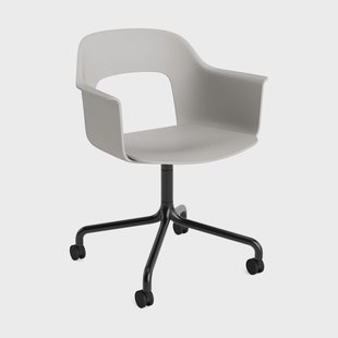 HAY Layout Armchair 261 fauteuil Hemelgrijs-zwart