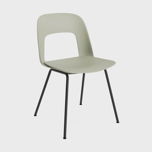 HAY Layout Chair 111 stoel Pastelgroen-zwart