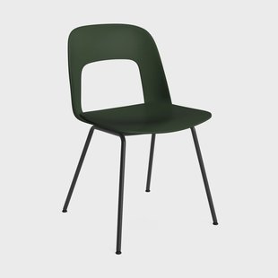 HAY Layout Chair 111 stoel Flessengroen-zwart