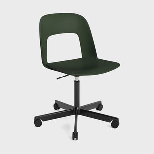 HAY Layout Chair 141 stoel Pastelgroen-zwart