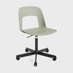 HAY Layout Chair 141 stoel Flessengroen-zwart