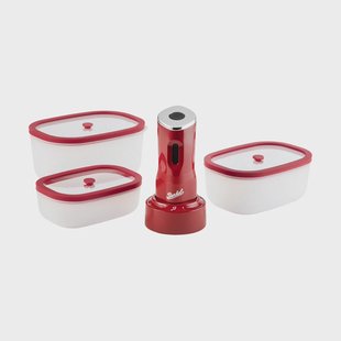 Berkel Berkel Icon mini vacuümpomp set Rood