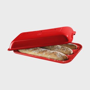 Emile Henry Emile Henry baguettevorm Rood