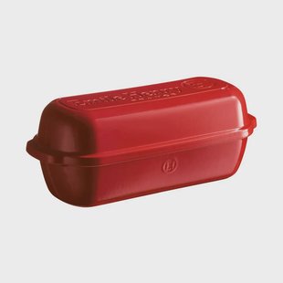 Emile Henry Emile Henry broodvorm Rood,rechthoekig,4,5 L