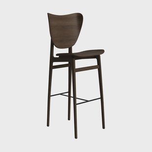 NORR11 Elephant barkruk Donker gerookt, 75 cm