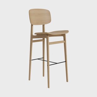NORR11 NY11 barkruk Naturel eiken, 75 cm