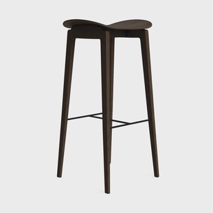 NORR11 NY11 barkruk Donker gerookt eiken, 75 cm