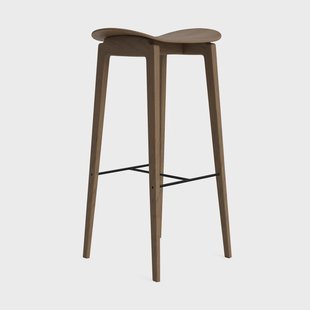 NORR11 NY11 barkruk Licht gerookt eiken, 75 cm