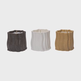 Ferm Living Rylith geurkaars 13 u 3-delig Vijg, citroengras, kamille