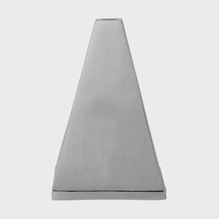 Ferm Living Pyra wierookbrander kegelvormig Geborsteld aluminium