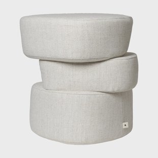 Ferm Living Plyo Staple zitpoef Off-white