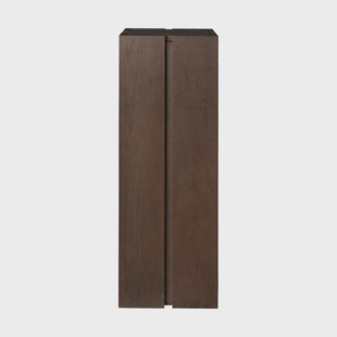 Ferm Living Parcel sokkel Donker gebeitst, 30x30x90 cm