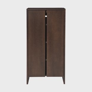 Ferm Living Parcel kast Donker gebeitst eiken, 55x30x110 cm