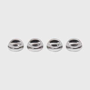 Ferm Living Nube poten voor bloempot 4-pack Zilver