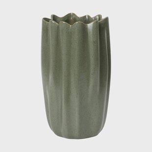 Ferm Living Nium vaas Dark sage, 23 cm