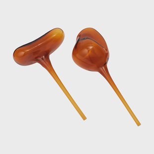 Ferm Living Mercury waterbol 2-delig Amber, 15x24 cm