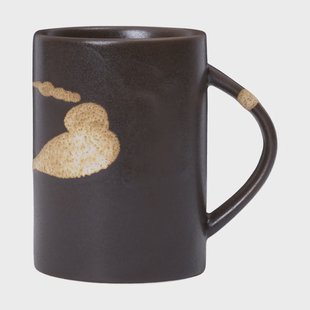 Ferm Living Koyo mok 30 cl Donkerbruin-buff