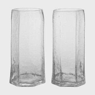Ferm Living Kiru glas 2-pack Transparant, 30 cl