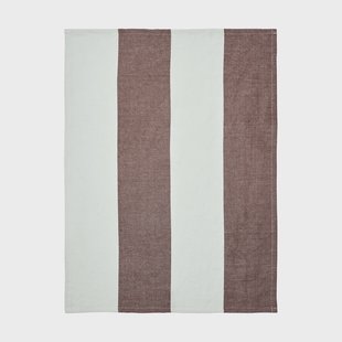 Ferm Living Hale keukendoek 50x70 cm Chestnut-frosted lime