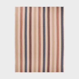 Ferm Living Hale tafelkleed Cashmere-mocha-indigo blue, 150x240 cm
