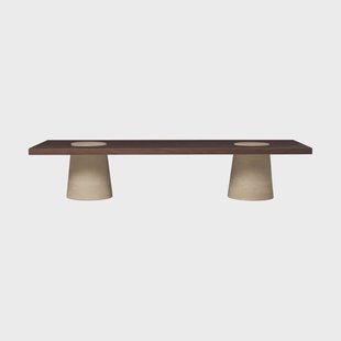 Ferm Living Grova salontafel Travertin, 155x55x34 cm