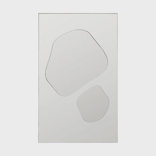 Ferm Living Folia spiegel Zilver, 82 cm