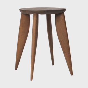 Ferm Living Feve bijzettafel Walnoot, 42x42x45 cm