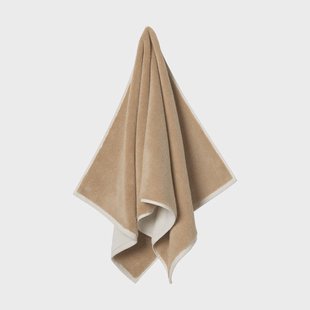 Ferm Living Ekko handdoek Cashmere-off-white, 50x100 cm