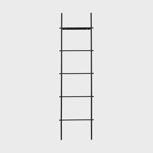 Ferm Living Dora handdoekladder Zwart, 165 cm