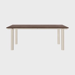 Ferm Living Atura eettafel Light cashmere-donker gebeitst eiken, 90x200 cm