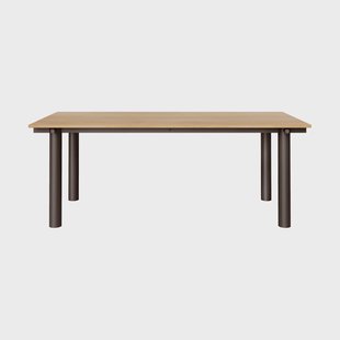 Ferm Living Atura eettafel Donker chocolade-eikenfineer, 90x200 cm