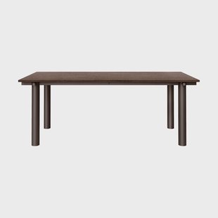 Ferm Living Atura eettafel Donker chocolade-donker gebeitst eiken, 90x200 cm