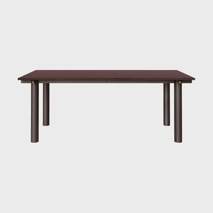 Ferm Living Atura eettafel Donker chocolade-burgundy, 90x200 cm