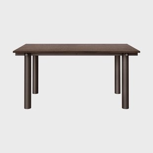 Ferm Living Atura eettafel Donker chocolade-donker gebeitst eiken, 90x160 cm