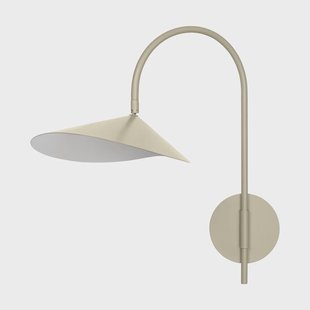 Ferm Living Arum Swivel wandlamp vaste installatie Cashmere