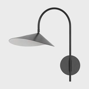 Ferm Living Arum Swivel wandlamp vaste installatie Zwart