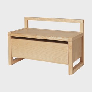 Ferm Living Little architect opbergbank Ash, 60x30x41,2 cm