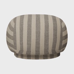 Ferm Living Rico pouf zitpoef Louisiana, Sand-off-white