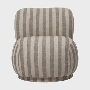 Ferm Living Rico lounge chair piccolo fauteuil Louisiana, Sand-off-white