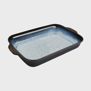 Denby Halo ovenschaal Zwart-blauw, large, rechthoekig