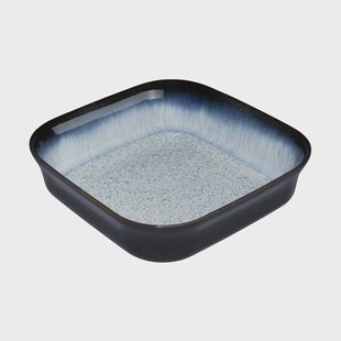 Denby Halo ovenschaal Zwart-blauw, vierkant