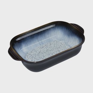 Denby Halo ovenschaal Zwart-blauw, small, rechthoekig