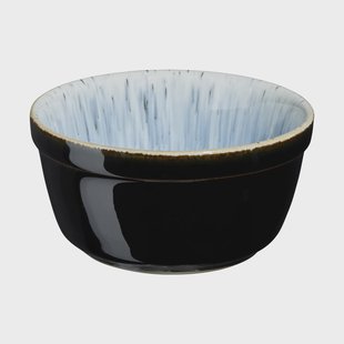 Denby Halo ramekin Zwart-blauw, Ø9,6 cm