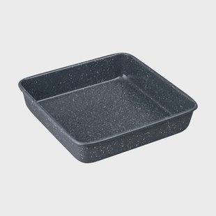 Denby Quantanium Finish ovenschaal Grijs, vierkant