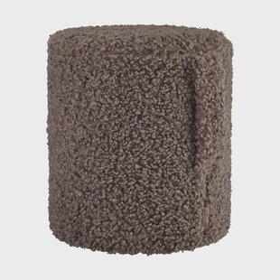 blomus Teddy poef Espresso, Ø35x40 cm