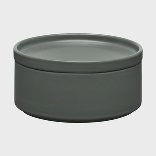 blomus Pilar voorraadpot met deksel Agave Green, Ø15,5x7,5 cm